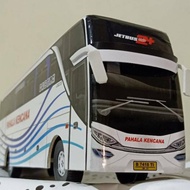 Miniature bus toy bus toy bus patas palabala kencana jetbus