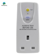 Uk Plug 13A Gfci Leakage Protection Plug Rcd Socket Home Circuit Breaker Cutout  Switch- Uk Plug