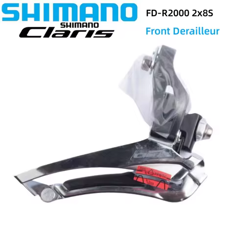 SHIMANO CLARIS R2000 Series Front Derailleur 2x8S Brazed on 2x8-speed FD-R2000-F For Road Bike Cycli