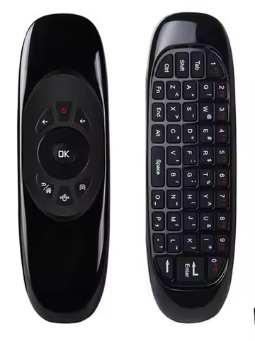 C120 Fly Air Mouse Wireless Keyboard for English Voice Backlit 2.4G Smart Remote Control Smart Keybo