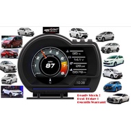 ARUZ AKIRA P6 OBD2 METER OBD meter for PROTON PERODUA HONDA NISSAN TOYOTA MITSUBISHI ISUZU