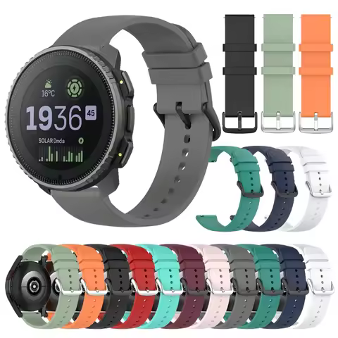 Silicone Watch Strap For Suunto Vertical Sports Silicone Wristband For Suunto9 Peak Pro/Suunto5 Peak