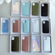 Suitable for Rimowa Phone Case Aluminum Alloy Apple 12iPhone14promax Metal Phone Protective Case