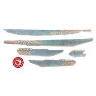 LIS LIST STRIPE STICKER STIKER STRIPING SET HONDA ASTREA GRAND BULUS LIMITED EDITION 1993 1994 ORIGI
