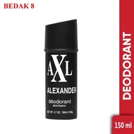 Parfum AXL Alexander Deodorant Spray 150mL Hitam