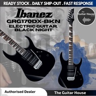 Ibanez GRG170DX-BKN Electric Guitar, Black Night (GRG170DX) (GRG170DXBKN)