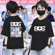 kids Children's 7 New Colors t-shirt Because of you i shine BUS 100-150cm Printed Pattern Suitable F