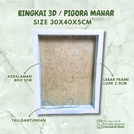 [30x40x5cm] 3D/ Frame Wedding Dowry Frame