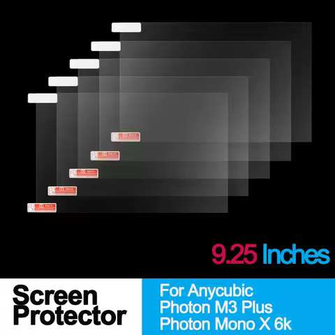 9.25 Inch 3D Printer Screen Protector Film For Anycubic Photon M3 Plus Photon Mono X 6K LCD SLA Scra