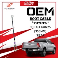 Toyota Hilux Kun25 (355MM) Boot Cable Rear (Belakang) 100% Brand New Product