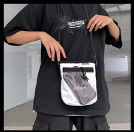 Ulzzang Korean Fashion Pvc Waterproof Transparent Men Sling Bag Shoulder Bag Crossbody Bag Messenger Bag for Men Birthday Gift