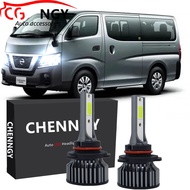 For Nissan Urvan NV350 1992-2021 (Front Head Lamp) - 2PC SFGHS SFHXS JHLK Front LED Headlight Auto H