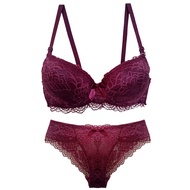 CODE O38E STEPHANIE BRA BH SET CD rubynoir cup 36B42B wire