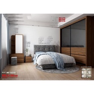 Wardrobe 8x8 bedroom set/ Almari 8x8/ 8ft x 8ft wardrobe Bedroom set/ set bilik almari 8 kaki x 8 ka