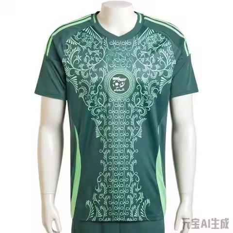 New Algeria Football Jersey Youth Fashion Jersey 4 Styles Available Outdoor Sports Top Quick-Drying 