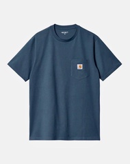 T shirt Carhartt Wip Pocket Full Tag Label Wos Kaos Pocket Carhartt Pria Wanita