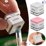 FKILLA Snooker Neutral Pool Chalk, Non-slip Fine Powder TP7500 Billiard Chalk,  Pink/Grey Square Bil