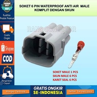 6 PIN MALE SOCKET DISTRIBUTOR DELCO DELKO TOYOTA GREAT COROLLA - COMPLETE DELCO DELKO DISTRIBUTOR Sk