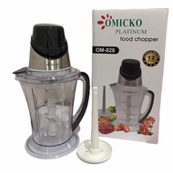 Food Chopper OMICKO OM-828 Penggiling Daging Bumbu Kapasitas 2 Liter