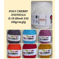 Polycherry (SPECIAL PURCHASE 1glg) Polycherry Onitsuga Knitting Yarn + 100gm/