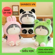 His Majesty's Cat Cosplay Teddy Bear 3 Colors - High Quality Teddy Bear Cat