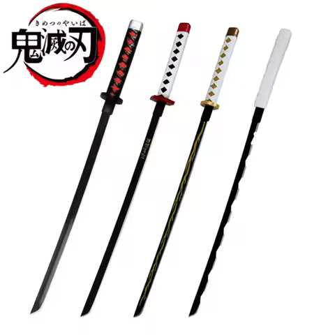 40cm Nichirin Demon Sword Slayer Blade Anime Peripheral PVC Katana Tanjirou Inosuke Zenitsu Tomioka 