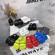 selipar slippers men's summer wear trend outdoor non-slip and waterproof word slippers letter couple