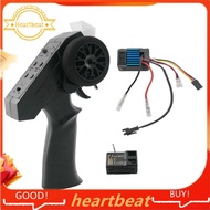 [Hot-Sale] 2.4G 2 Channel Remote Controller Kit Transmitter Receiver 50A ESC for  MN88K RC Car Upgra