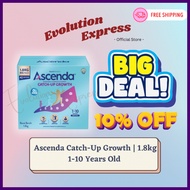 ASCENDA 600g x 3 / 1.8kg Catch-Up Growth Formula Milk (New Look, Better Taste) Exp 03/2027