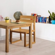 紐約柚木餐椅 (有/無扶手兩款) 實木家具椅子 環保油蠟保護