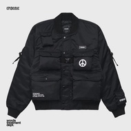 Epidemic Jacket - Nightride Bomber Black