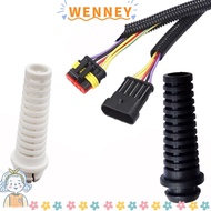 WEY 6mm Cable Gland, PVC 6mm Strain Relief Boot, Sr Wire Guard Protection Durable Wire Cable Sleeve 