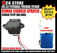 socket casan sprayer elektrik / rumah charger aki sprayer elektrik