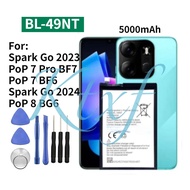 BL-49NT Tecno spark go 2023 / Spark GO 2024 /POP 7 PRO Battery BL-49NT
