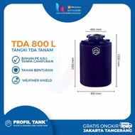 Toren Air Profil TDA 800 L TANAM Profiltank Tandon Tangki Plastik