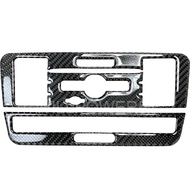 Bright Real Carbon Fiber 9 Button Central Control CD Panel Patch 15-19 W117 C117 CLA250 CLA45
