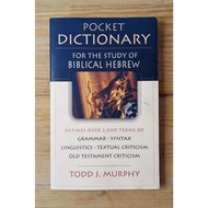 Pocket Dictionary For The Study Of Biblical Hebrew ( Pre-loved )
