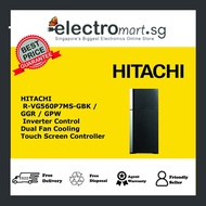 HITACHI R-VG560P7MS 450L TOP FREEZER FRIDGE