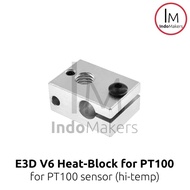3D Heat Block Printer E3D V6 Heating Block/ for PT100 Sensor