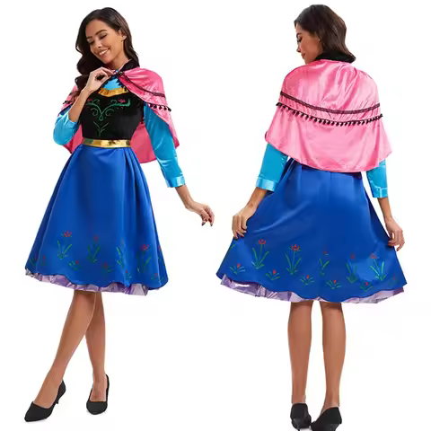 Women's Fancy Adult Princess Snow White Yellow Bella Cinderella Elsa Anna Rapunzel Sleeping Beauty C