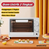Oven Listrik Mini Microwave 12L Multifungsi/ Oven Listrik Low Watt 12 