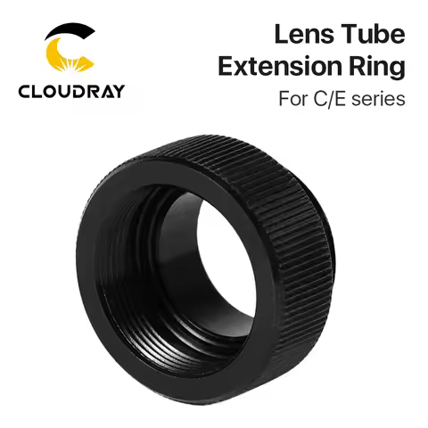 Cloudray E Series Lens Tube Extension Ring CO2 O.D.25mm Lens Tube for D20 F63.5mm/127mm Lens for CO2