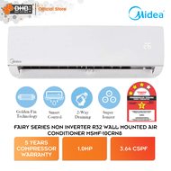 Midea Fairy Series Non Inverter R32 Wall Mounted Air Conditioner 1.0 HP Smart Control Super Ionizer 3 Star Rating Air Cond MSMF-10CRN8 MSMF10CRN8 Penghawa Dingin