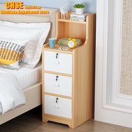 [Bedside table]Simple Locker Bedroom Wooden Bedside Cabinet Table Living Room Side Table Storage Cab
