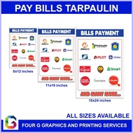 BILLS PAYMENT TARPAULIN AVAILABLE COD ◨ ✻