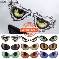 【Wholesale】Waterproof Colorfast Self-adhesive Car Side Rear View Mirror Decal / Car Head Windows Stickers / Cute Simulation Funny Paper Sticker / Car Animal Eye Decoration Sticker