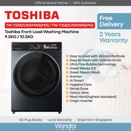 Toshiba 9.5Kg / 10.5Kg Front Load Washing Machine (TW-T25BZU105MWS(MG) / TW-T25BZU115MWS(MG))
