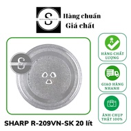 Sharp R-209VN-SK microwave dish 20 liters microwave sharp 20l