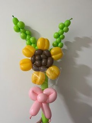 向日葵氣球花束