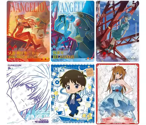 Kayou Neon Genesis Evangelion The Beginning XR CR ZR FR UR AR Cards Ayanami Rei Asuka Anime Collecti